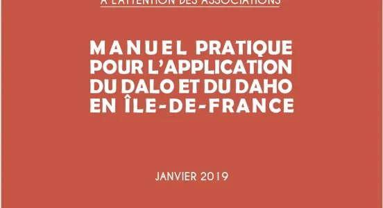 Manuel pratique pour l’Application du DAHO et du DALO en Ile-de-France