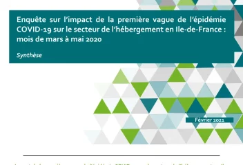 Publication des résultats de l’enquête menée par la FAS IdF sur l’impact de la première vague de l’épidémie COVID-19 sur le secteur de l’hébergement