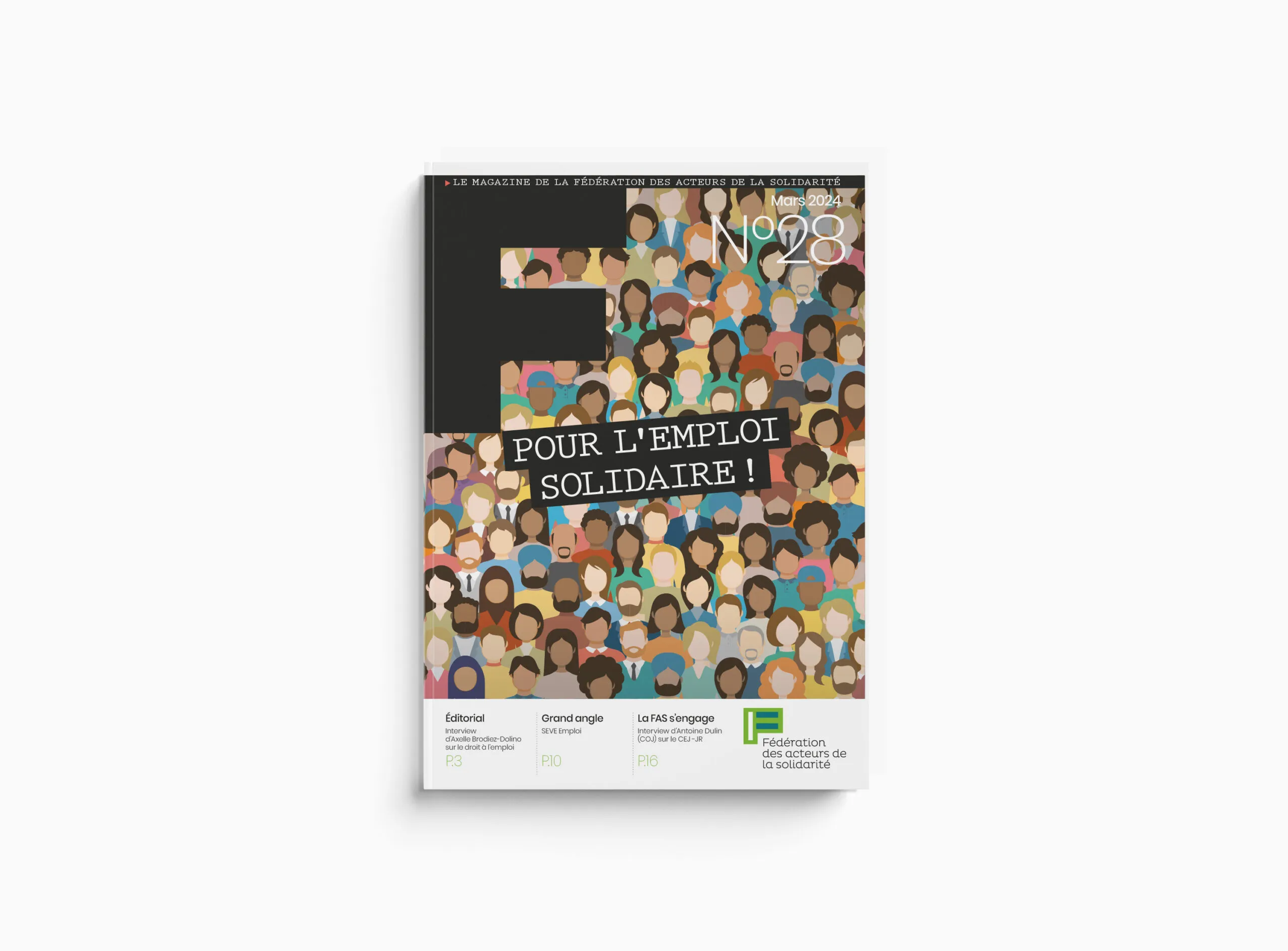 Le FMAG #28 “Pour l’Emploi Solidaire !” est sorti