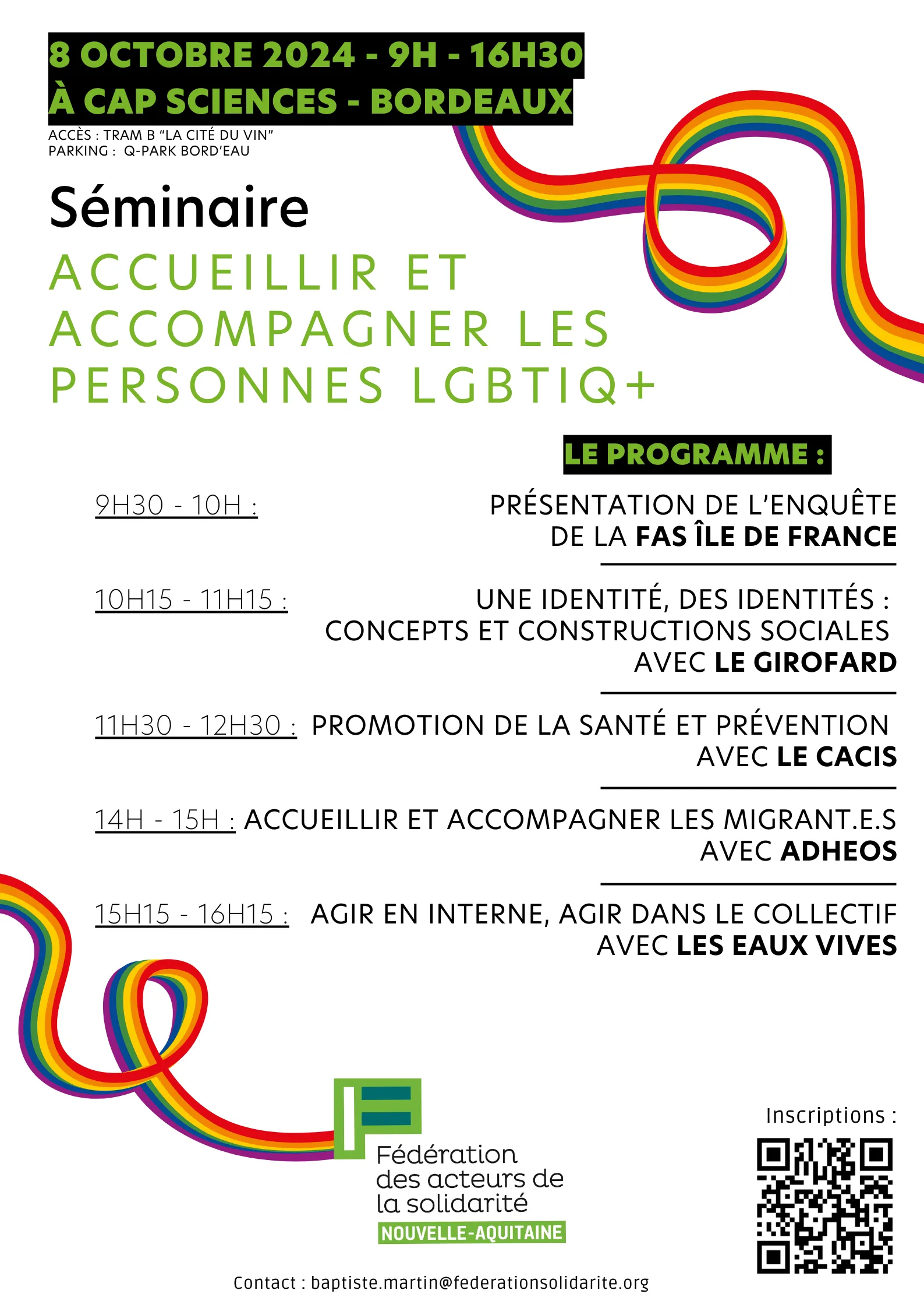 Retour sur la démarche interrégionale autour de l’accueil des personnes LGBTIQ+