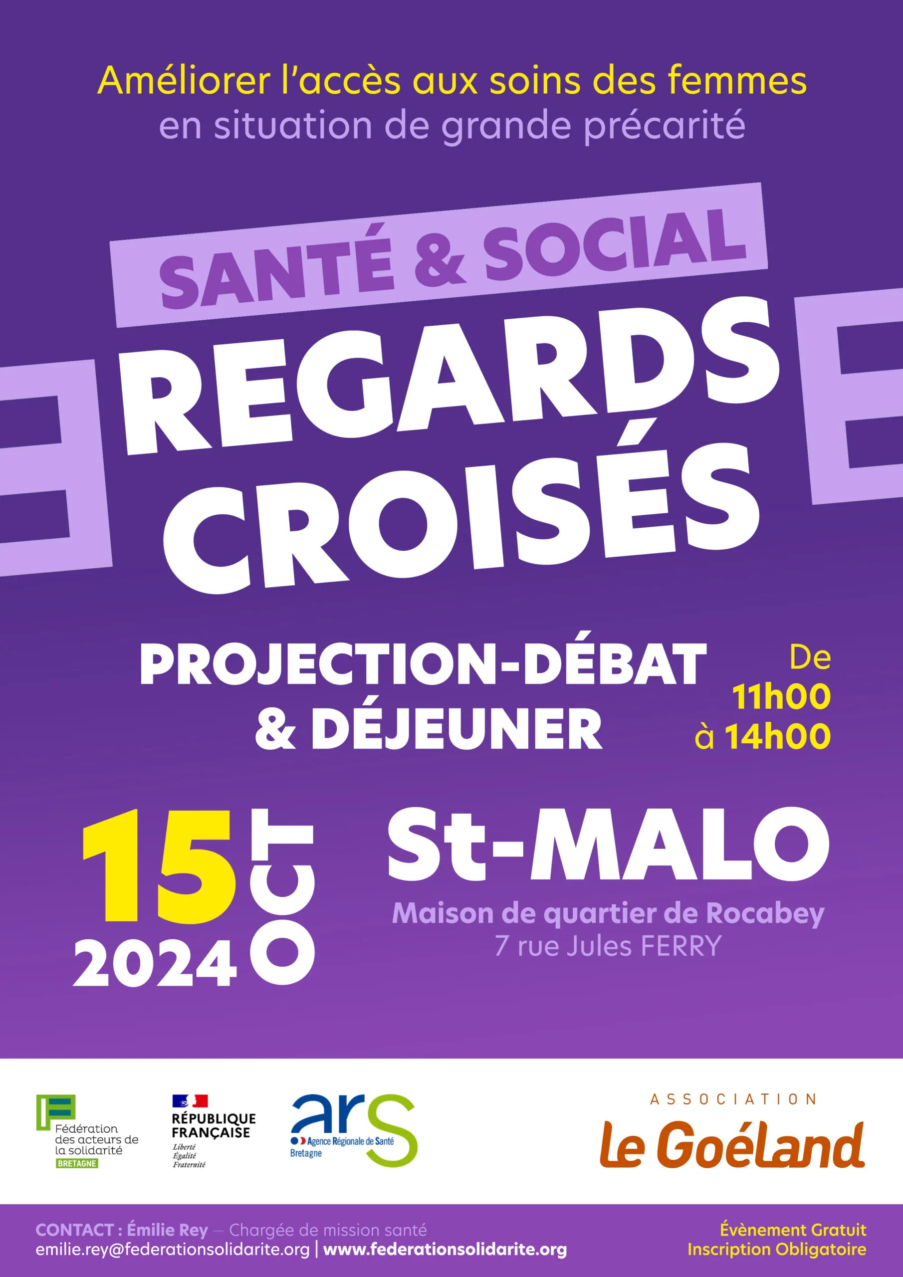 [Vidéo] – “Regards croisés : Santé x Social” à Saint-Malo : la Restitution