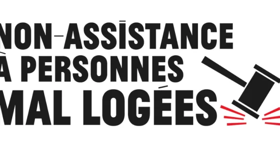 40 associations attaquent l’État en justice pour non-assistance à personnes mal logées
