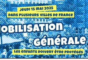 Mobilisation pour la protection de l’enfance – 15 mai 2025