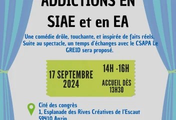 IAE et Addiction : des représentations théâtrales pour éveiller les consciences et favoriser le déclic