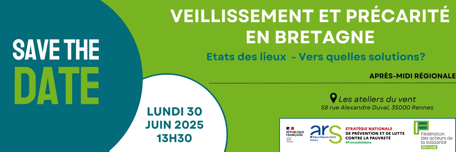 Replay des conférences et table-ronde de la demi-journée “vieillissement et précarité en Bretagne” – 30 juin 2025