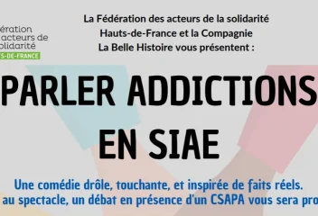 « Parlons addictions en SIAE » :  programmation des représentations théâtrales
