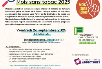 FAS au Mois sans tabac – 26/09/2025