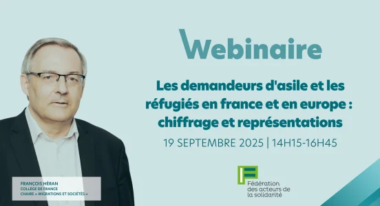 Webinaire de François Héran : « Il faut débunker les fausses idées, la France n’est pas la plus attractive pour les demandes d’asile» 