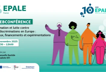 Webconférence d’EPALE France, plateforme EU pour les acteurs de la formation
