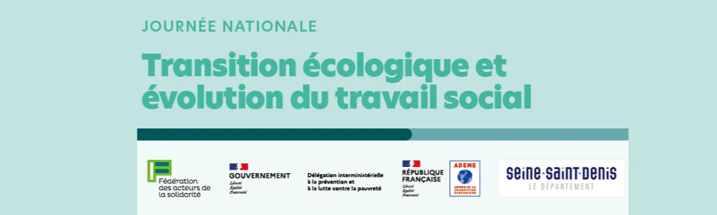 Journée Nationale “Transition écologique et évolution du travail social” le 21 novembre 2025 à Angers