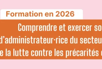 Nouvelle formation : Comprendre et exercer son rôle d’administrateur.rice bénévole