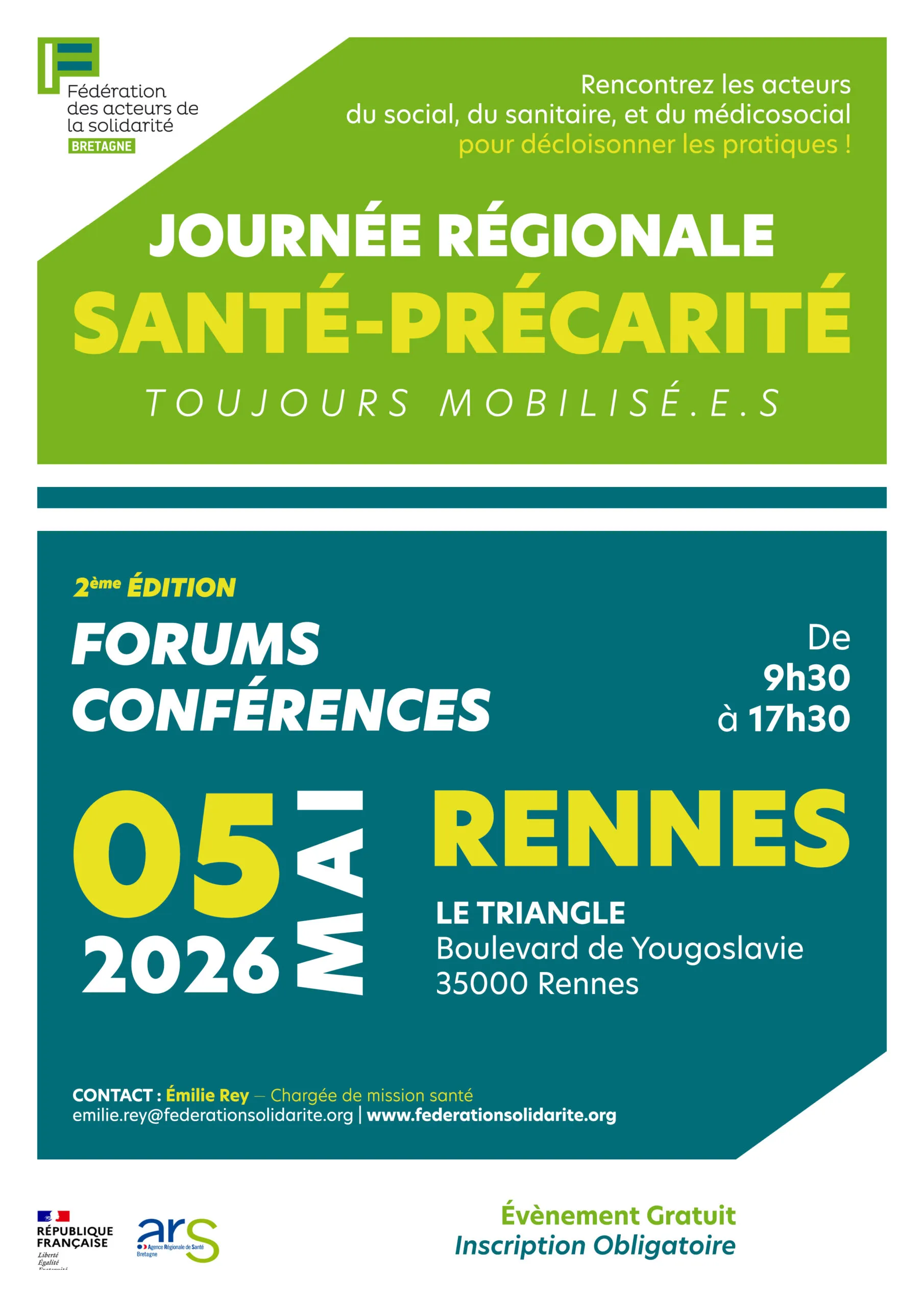 2ème édition de la journée régionale santé-précarité