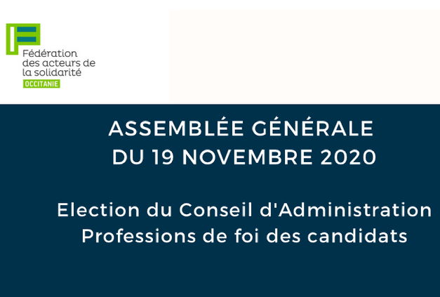 Élection des candidats du Conseil d’Administration de la FAS Occitanie
