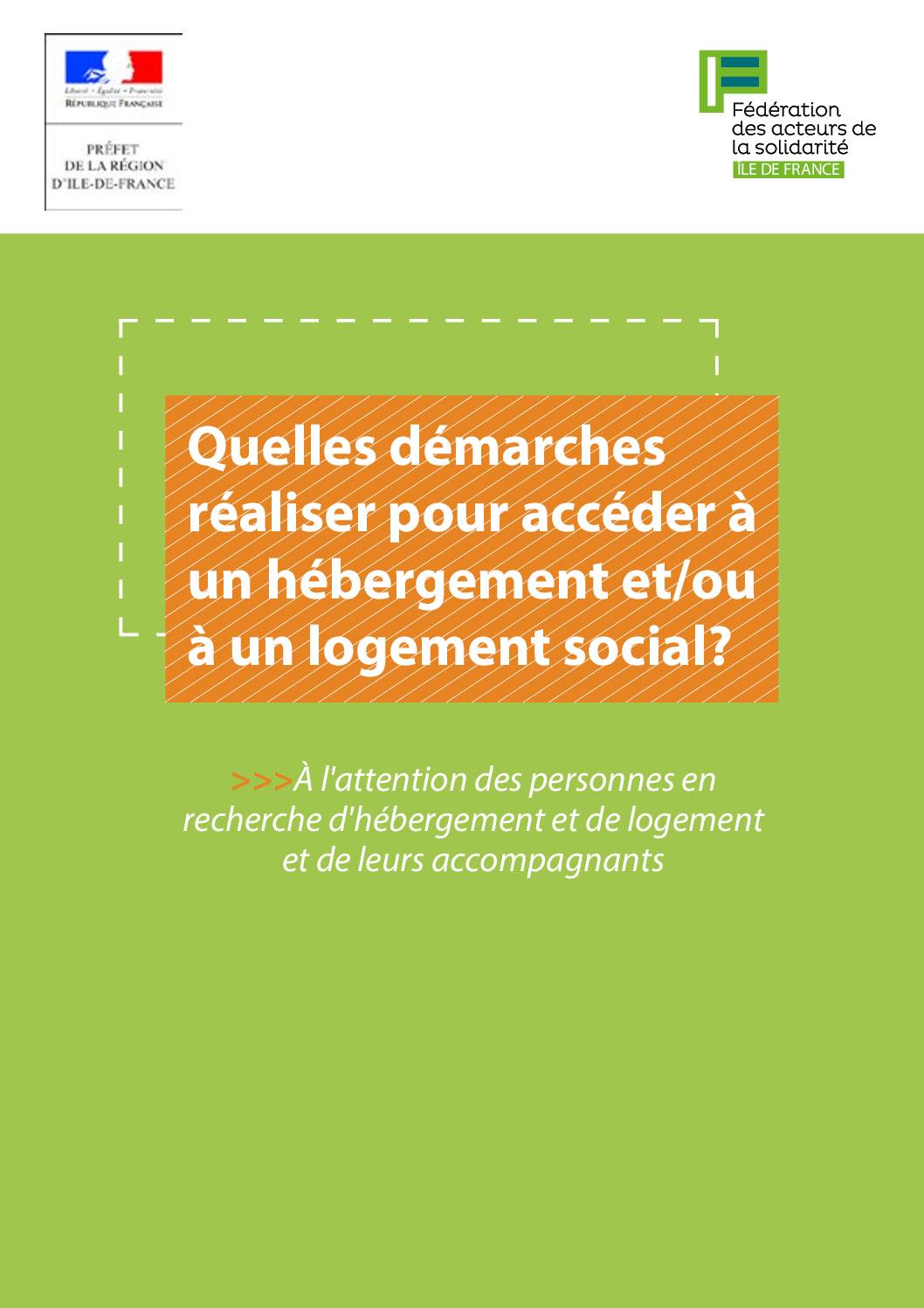 Quelles démarches pour accéder à un hébergement ou un logement social ?