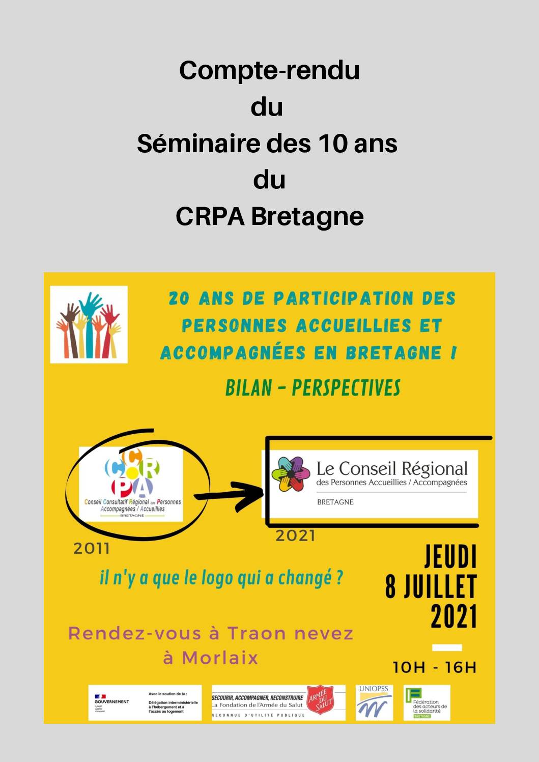 10 ans de CRPA en Bretagne