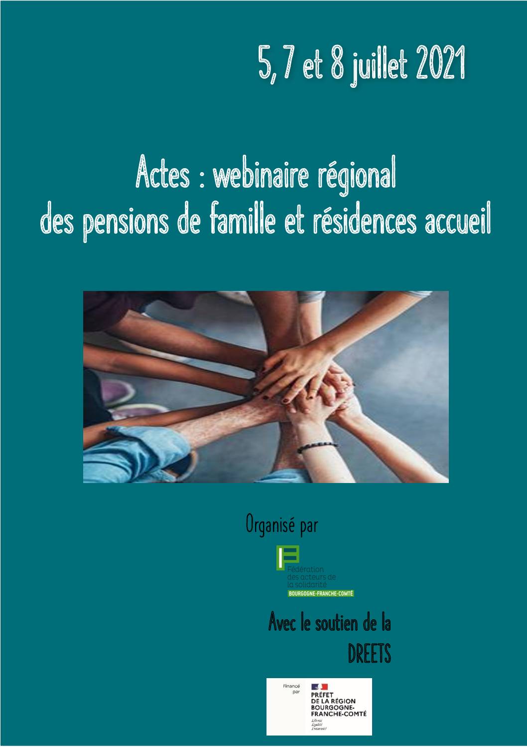 Actes des Journées régionales pensions de famille & résidences accueil, 5-7-8 juillet 2021