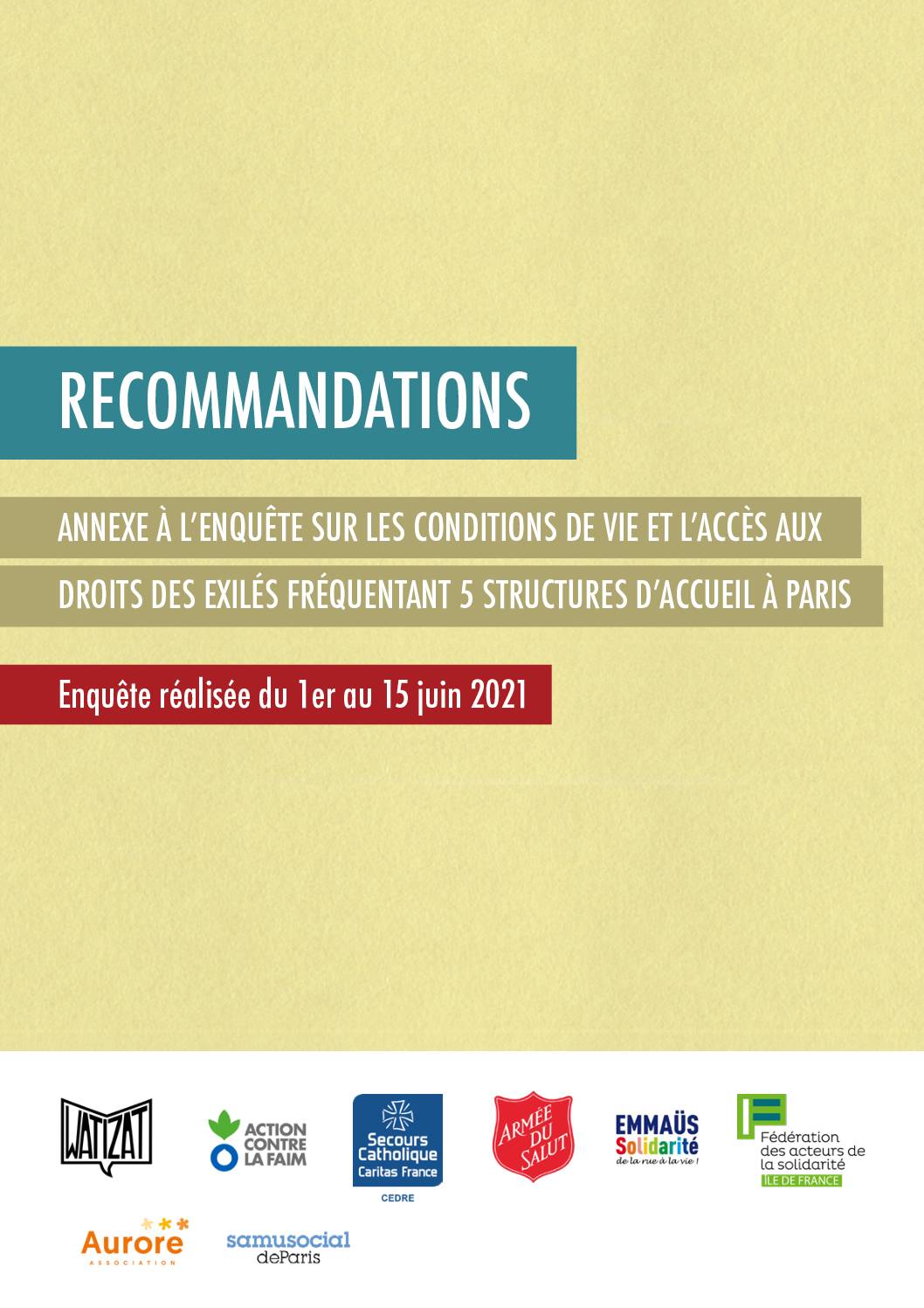 Recommandations 