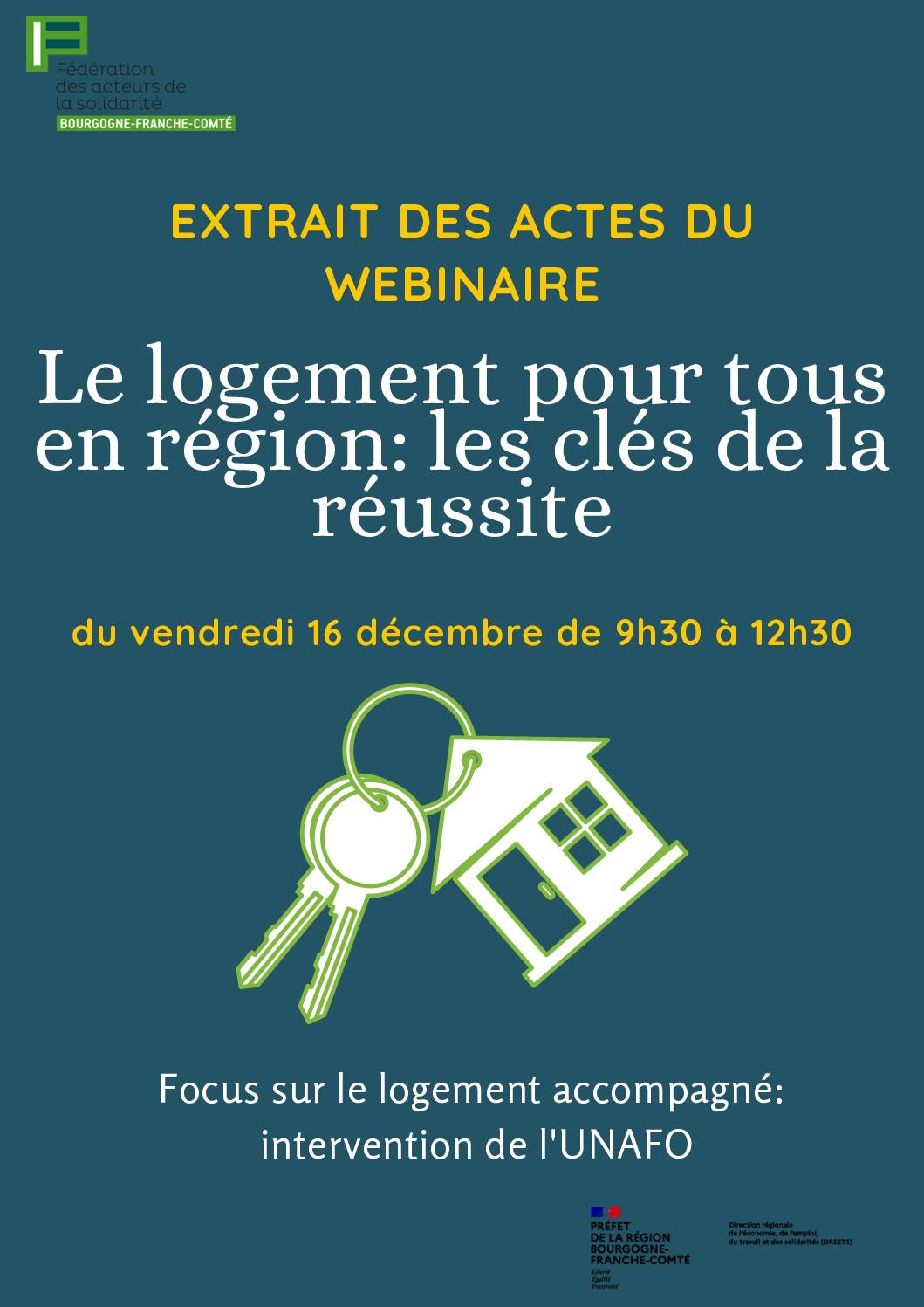 Le logement accompagné : présentation & focus régional