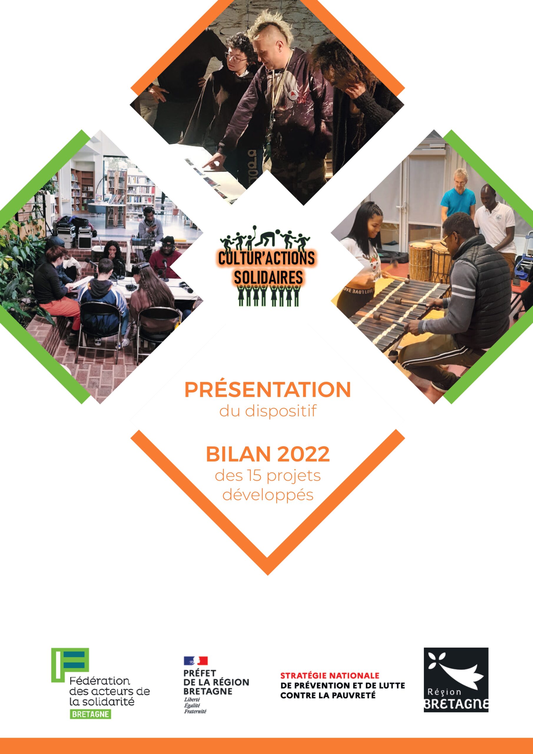 Cultur'Actions solidaires : Bilan 2022 des 15 projets