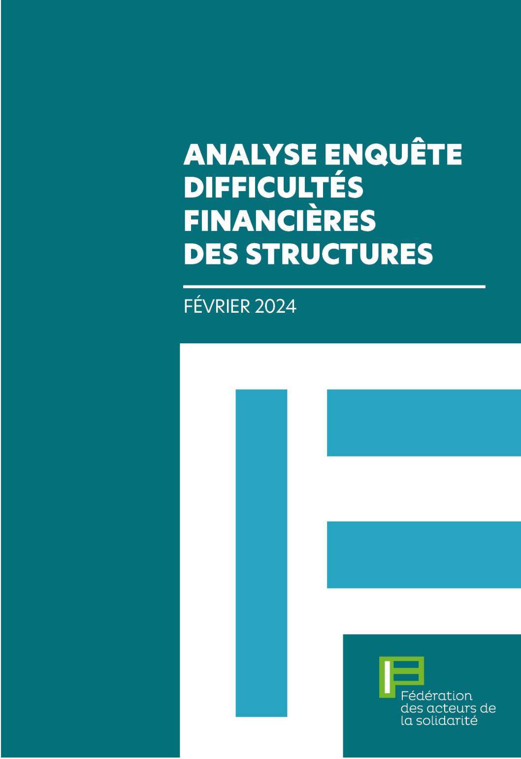 Analyse enquête difficultés financières des structures 2024