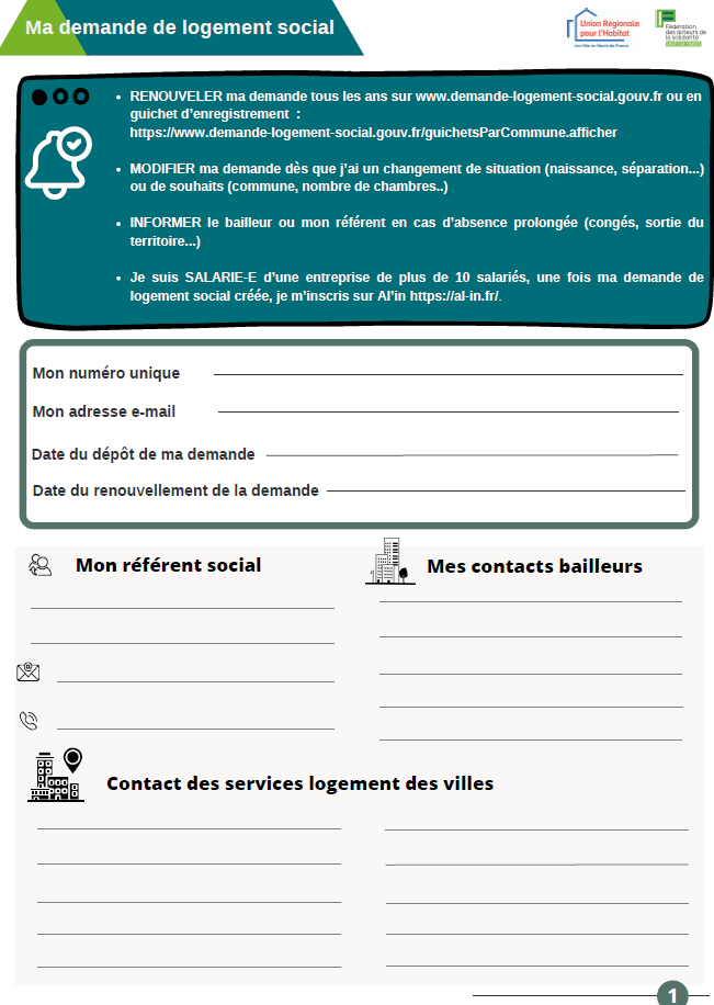 Guide “Ma demande de logement social”