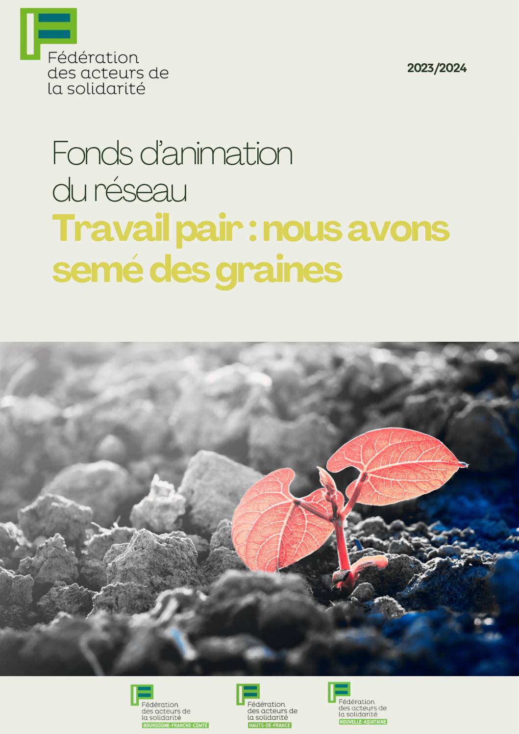 Travail pair: nous avons semé des graines