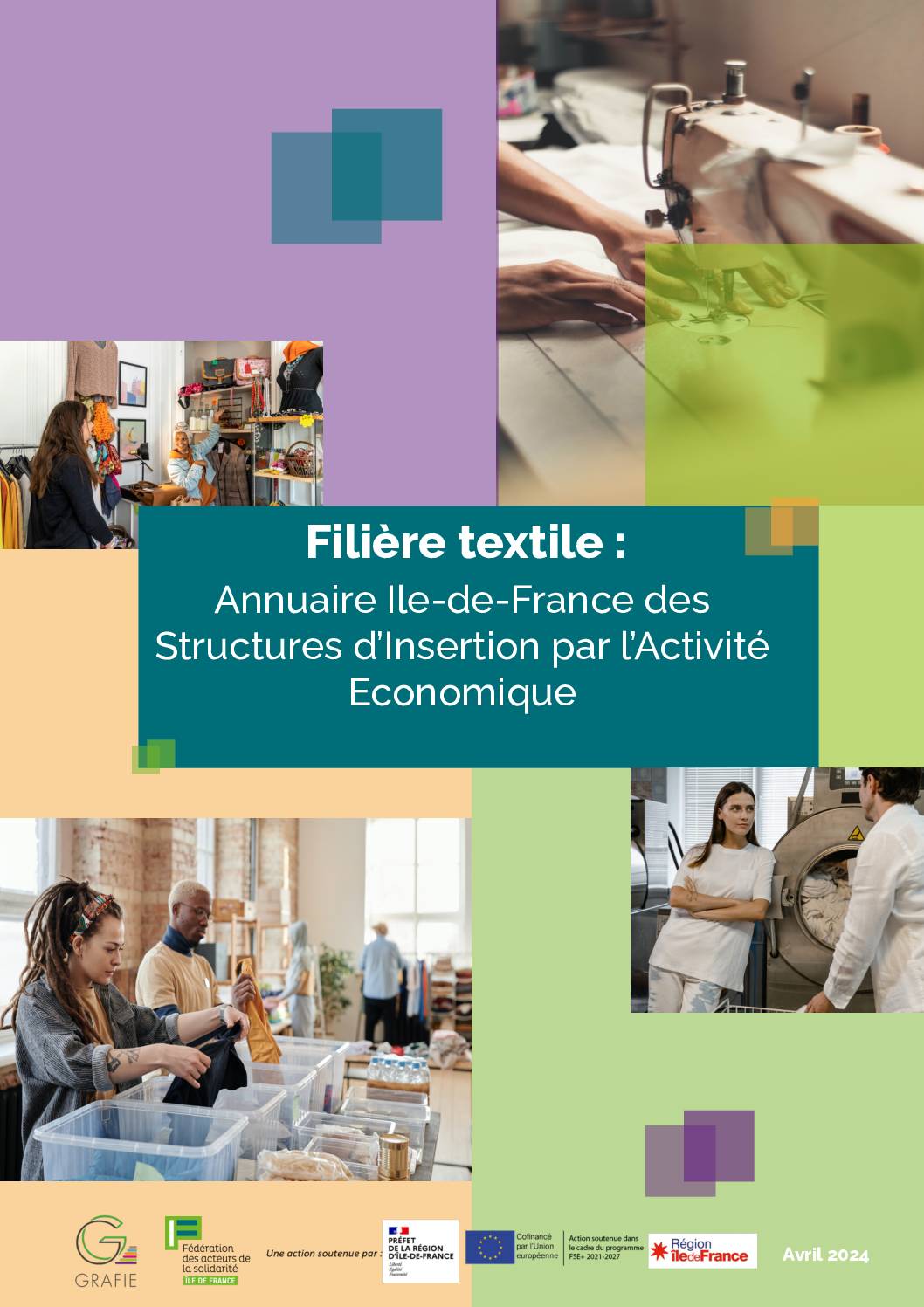 Filière textile : Annuaire Ile-de-France des Structures d’Insertion par l’Activité Economique