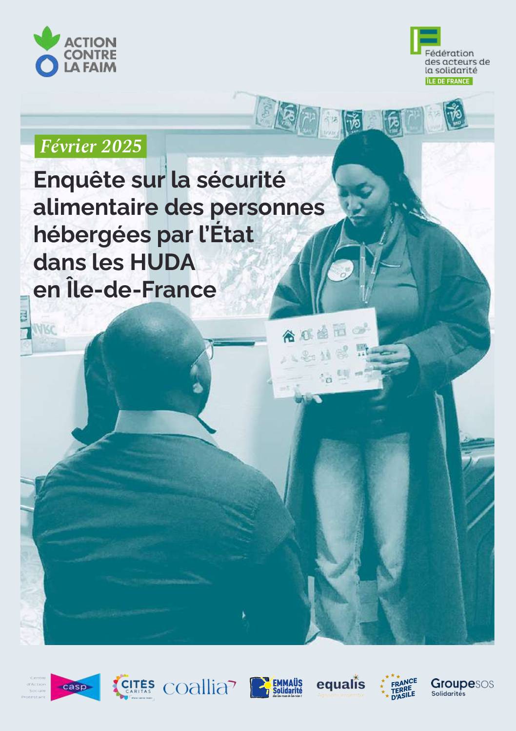 Enquête sur la sécurité alimentaire des personnes hébergées par l'Etat dans les HUDA en Ile-de-France