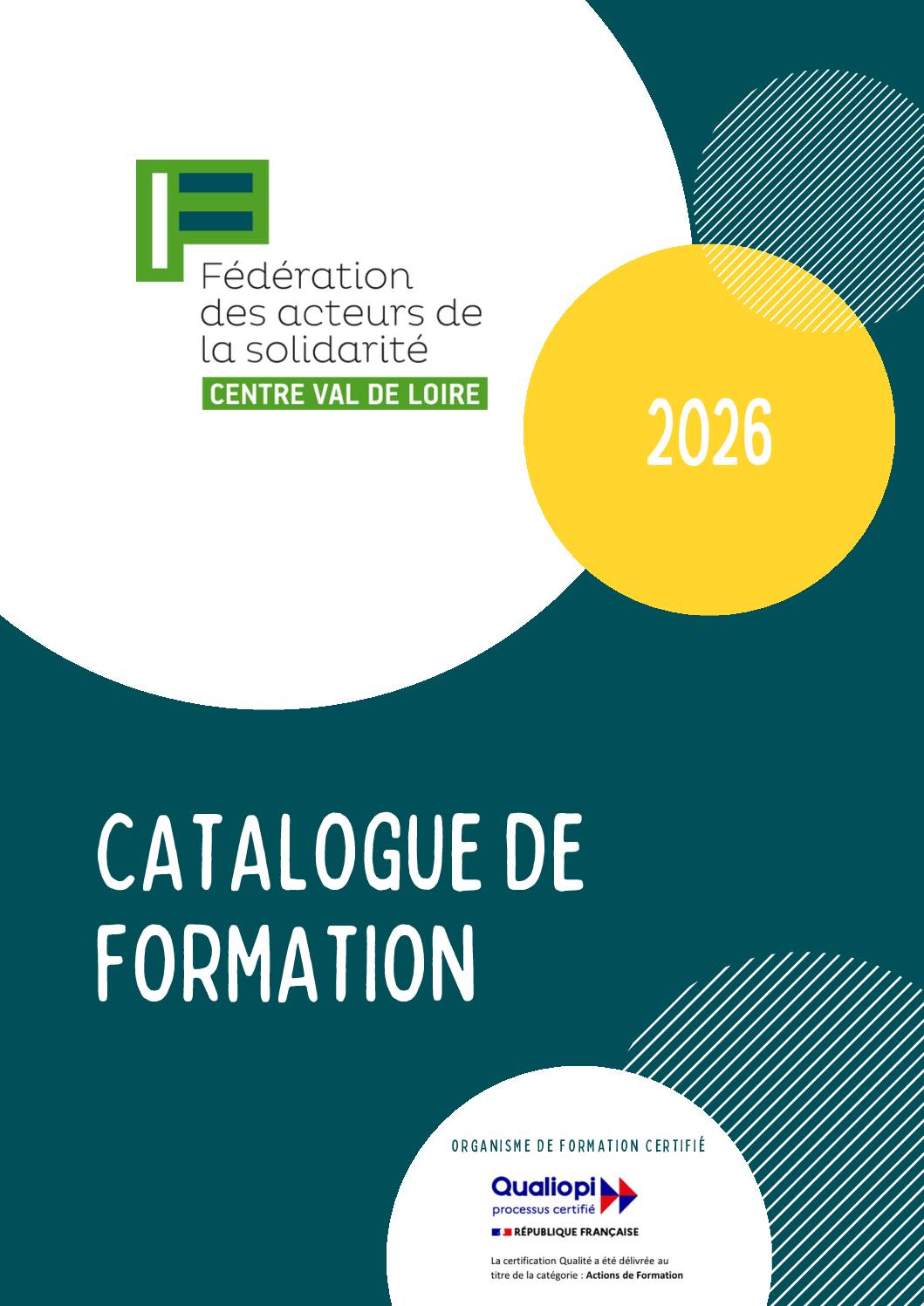 Catalogue de formations 2026