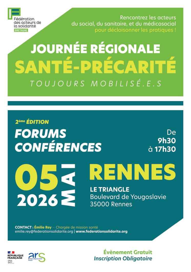 2ème édition de la journée régionale Santé x Précarité : le programme